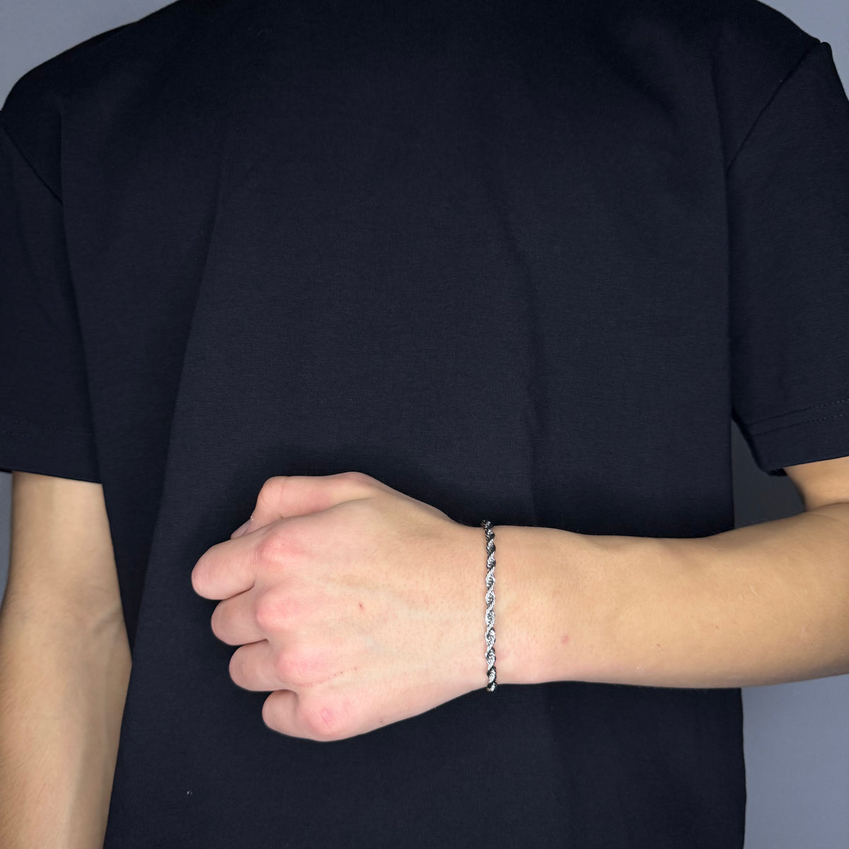 ROPE BRACELET - SILVER