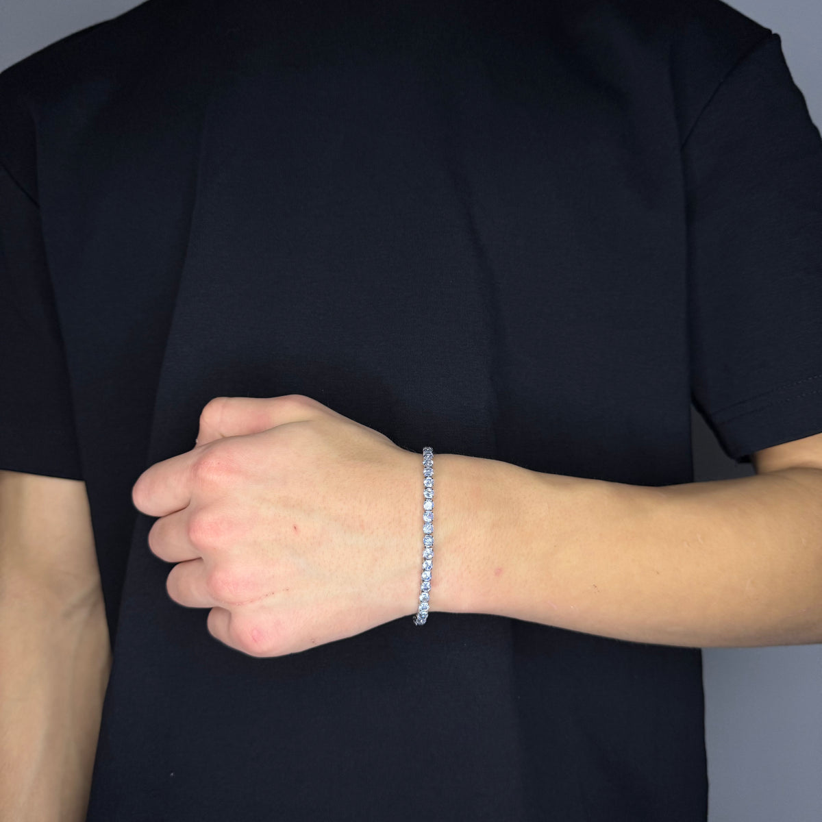 DIAMOND BRACELET - SILVER
