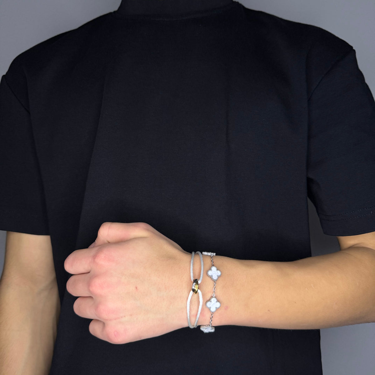 KLAVER X TRINITY BUNDEL. - ZILVER WIT