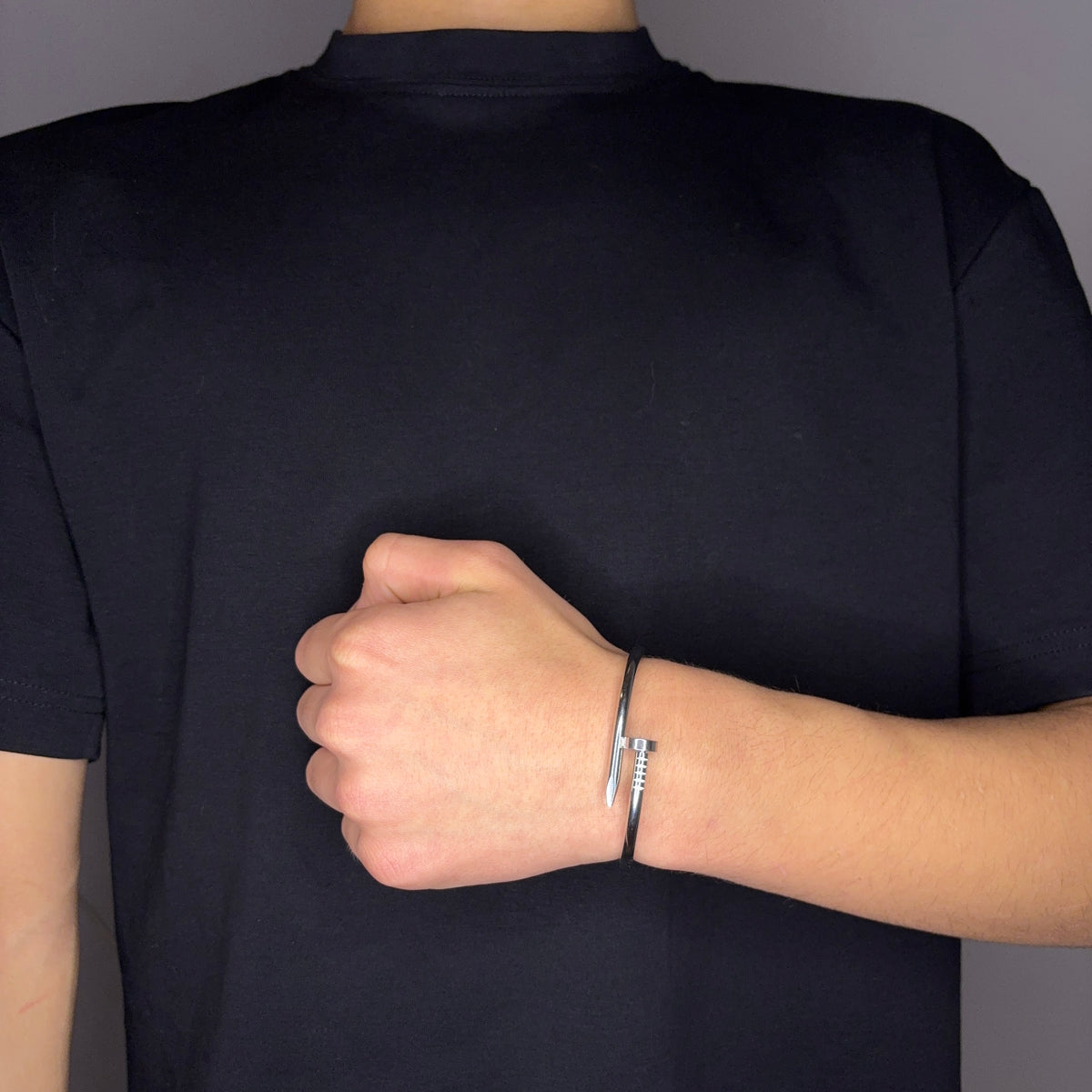 SPIKE BRACELET - SILVER