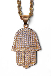 FATIMA HAND HANGER. - GOUD