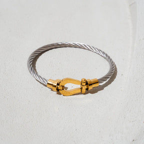 CORE ARMBAND (ZILVER MET GOUD)