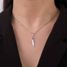 VRIJ PALESTINA | Ketting met kaart